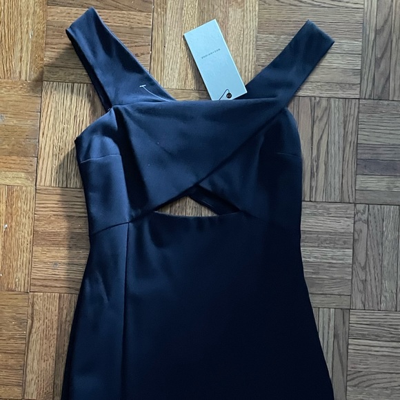 BEC & BRIDGE dress new with tags size 4 cut-out dress navy XS/S - Picture 5 of 11